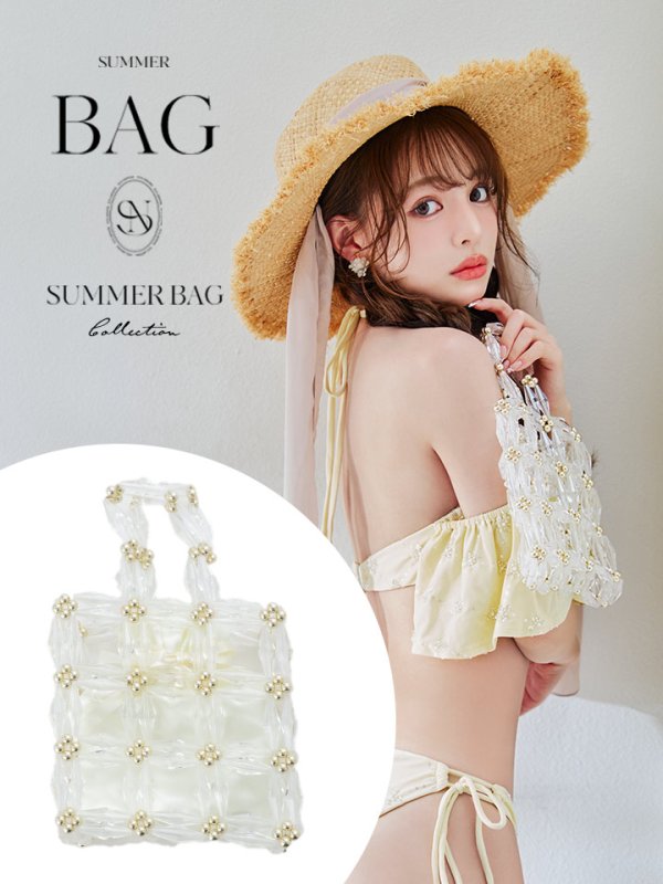 画像1: SALE!【バッグ】クリアミニスクエアバッグ【Fサイズ/1カラー】[YMT]