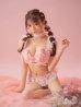 ホワイトxピンク
