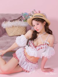 【予約商品/6月下旬発送予定】【Deco Lingerie/ デコランジェリー】Deco Lingerie 68/ ランジェリー/3点セット[OF05]