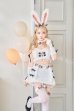 画像10: 【即日発送】【ハロウィンコスプレ9点セット】メルトニットバニーファーセットアップ【Malymoon/マリームーン】[HC03] (10)