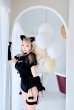 画像2: 【即日発送】【ハロウィンコスプレ9点セット】ベルベットキャットレオタード【Malymoon/マリームーン】	[HC03] (2)