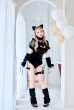 画像5: 【即日発送】【ハロウィンコスプレ9点セット】ベルベットキャットレオタード【Malymoon/マリームーン】	[HC03] (5)