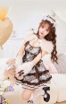 画像1: 【即日発送】ハニーベアチェックメイド【Malymoon/マリームーン】【ハロウィンコスプレ13点セット】【フリーサイズ/ワンカラー】[HC03] (1)
