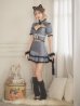 画像3: 【送料無料！】【ハロウィン】クラシカルキャットティアードスカート【コスプレ6点SET】【XS-Mサイズ】【予約/9月下旬発送予定】[OF03]まいか着用 (3)