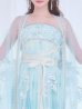 画像12: 【送料無料！】【ハロウィン】アイスブルー刺繍ロングシフォン漢服セット【コスプレ3点SET】【Fサイズ】【一部予約/8月下旬発送予定】[OF04] (12)