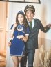 画像3: 【即日発送】【送料無料！】【ハロウィン】 キャビンアテンダントコスプレ 【コスプレ3点セット】【XS-Lサイズ/1カラー】[HC03] (3)