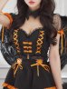 画像15: 【ハロウィン】レースアップデビルスカートセットアップ 【コスプレ6点セット】[YMT-H]