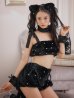 画像35: 【予約 / 9月上旬発送予定】【ハロウィン】 もこもこキャットリボンセットアップ 【コスプレ6点セット】 【Fサイズ/3カラー】[OF01]