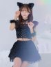 画像3: 【即日発送】【ハロウィン】キャットオフショルビジューセットアップ【コスプレ6点セット】【XS-Lサイズ/3カラー】[OF04]