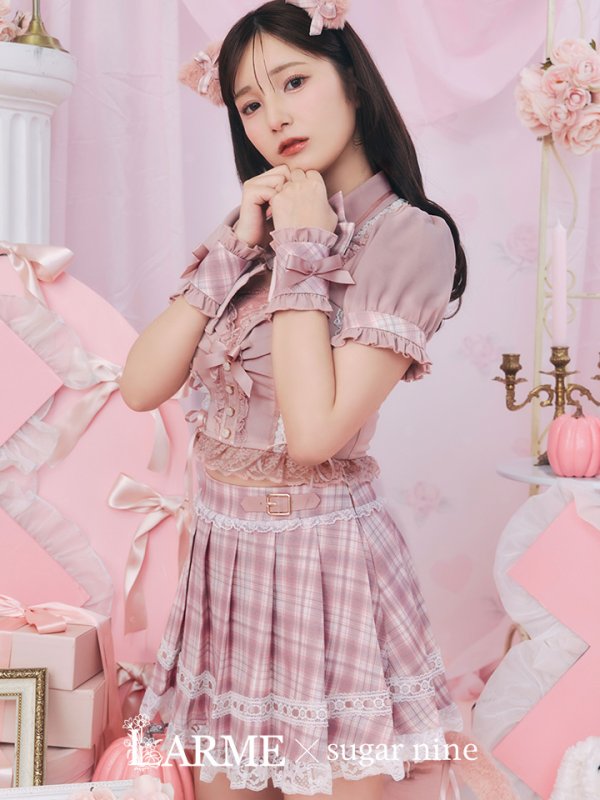 画像34: 【即日発送！ 】【sugar nine×マリームーンコラボ】 【ハロウィン】マリームーンコラボ制服ネコセットアップ 【コスプレ7点セット】 【XS-Lサイズ/2カラー】[OF04]