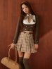 ブラウン　モデル:三上悠亜　身長:159cm　着用サイズ:Sサイズ