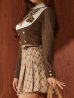 ブラウン　モデル:三上悠亜　身長:159cm　着用サイズ:Sサイズ