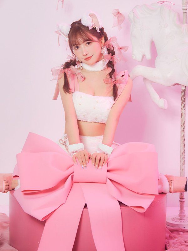 画像24: 【即日発送】【ハロウィン】 もこもこキャットリボンセットアップ 【コスプレ6点セット】 【Fサイズ/3カラー】[HC03]