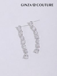 【アクセサリー：ピアス】【ERUKEI エルケイ】ビジューピアス[OF02]