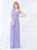 画像8: グリッターラメロングドレス/カシュクール/ノースリーブ/谷間見せ/背中隠し/キャバドレス【S-XLサイズ/2カラー】[OF08]
