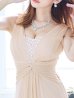 画像4: 【春の大感謝セール】グリッターラメロングドレス/ビジュー/ノースリーブ/谷間見せ/背中見せ/ロングドレス/キャバドレス 【S-XLサイズ/2カラー】[OF08-X] 【IM】