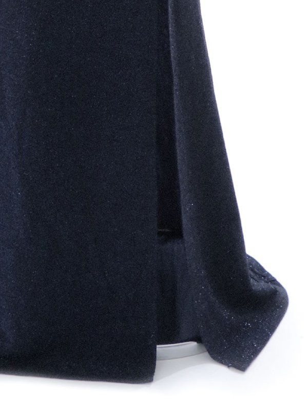 画像41: グリッターラメロングドレス/ワンカラー/カシュクール/ノースリーブ/ベルト/谷間見せ/背中隠し/キャバドレス 【S-Lサイズ/5カラー】[OF03B] 【IM】