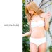 画像2: 値下げ！【水着】バンドゥでセクシーに胸魅せ！ホルターとタイトスカート風にしてちょっと雰囲気変え☆2点セット水着[YMT] (2)