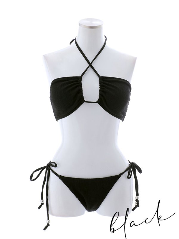 画像22: 【即日発送】【ビキニ】【水着】ホルターネックヘルシービキニ 2点セット [YMT]