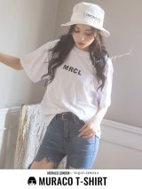 【MURACO×sugar&JEWELS】MURACOLONDON ムラココラボTシャツ/ ベーシックロゴデザイン【S-XLサイズ】[HC02]