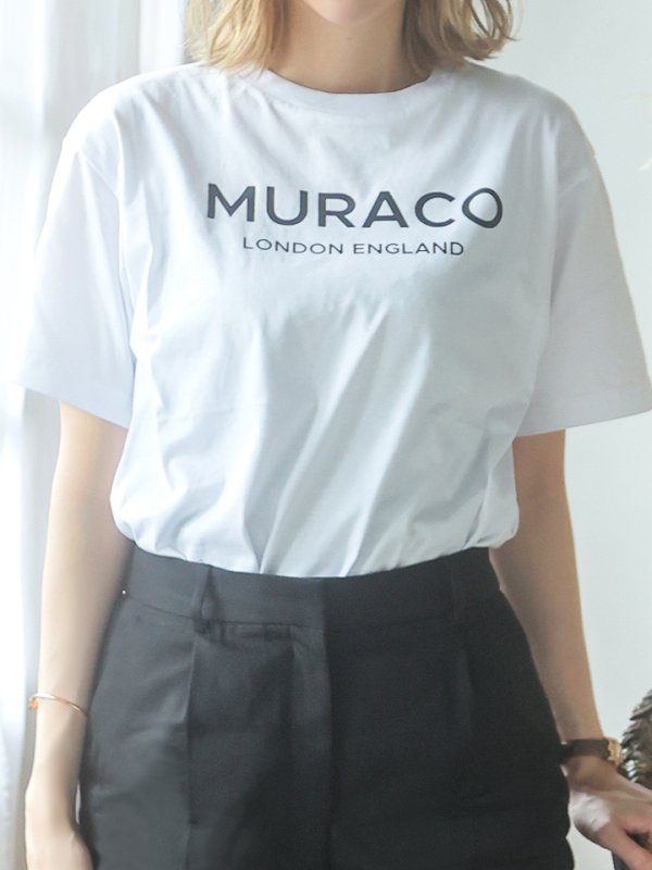 画像3: 【MURACO×sugar&JEWELS】MURACOLONDON ムラココラボTシャツ/ シンプルロゴデザイン【S-XLサイズ】