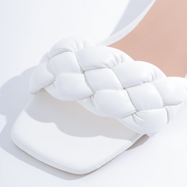 画像5: 【即日発送】【水着小物：ビーチサンダル】シンプルクリアヒールサンダル[YMT]