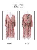 【水着小物：カーディガン】花柄カーディガン[YMT]