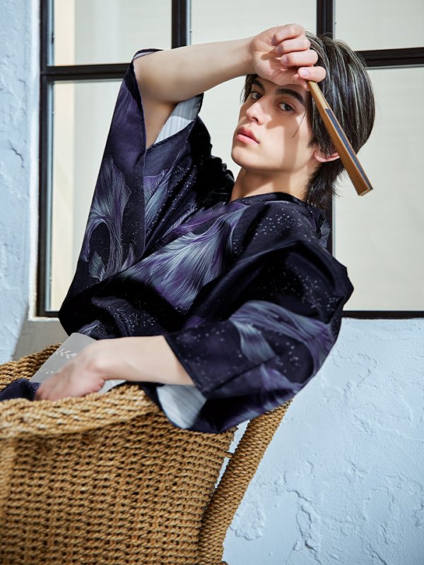 モデル:元之介 身長181cm 着用サイズ:Lサイズ