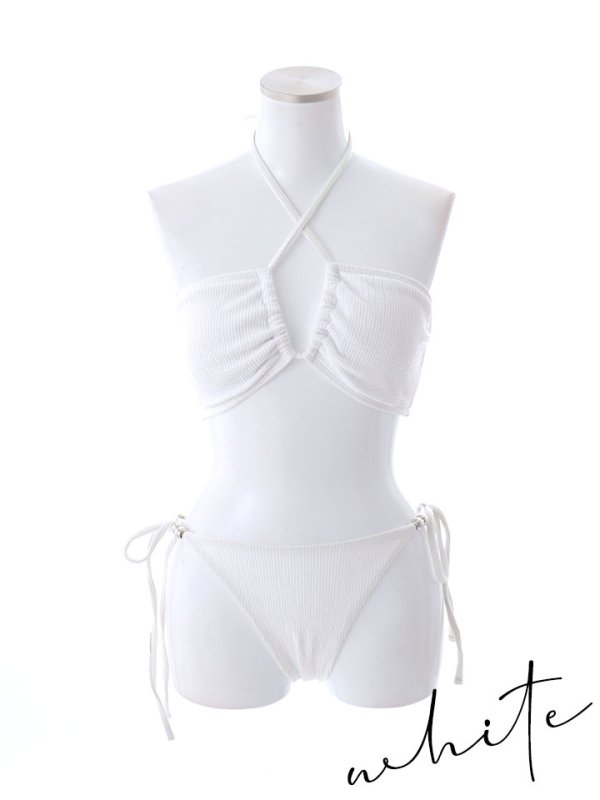 画像24: 【即日発送】【ビキニ】【水着】ホルターネックヘルシービキニ 2点セット [YMT]