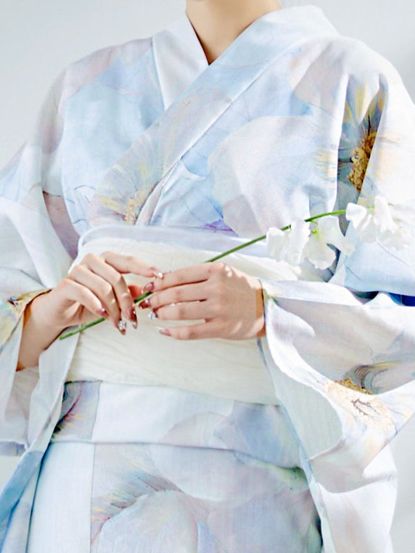 画像19: 【即日発送】アイシーフラワー牡丹浴衣  【浴衣３点セット 浴衣/帯/下駄】[YMT]