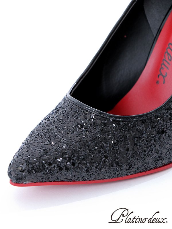 画像13: 【COMEX】 3color/ 9cmヒール/ グリッター/ ラメ/ ポインテッドトゥ/ ハイヒール/ パンプス[OF02]