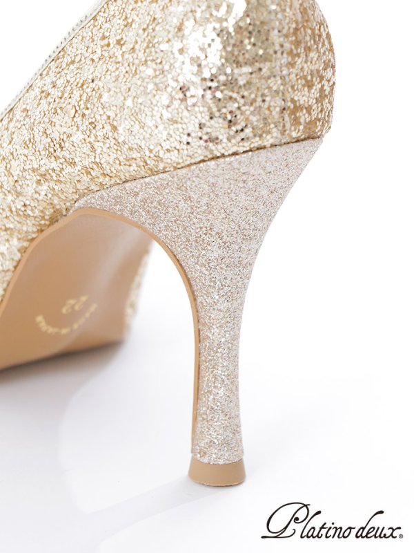 画像8: 【COMEX】 3color/ 9cmヒール/ グリッター/ ラメ/ ポインテッドトゥ/ ハイヒール/ パンプス[OF02]