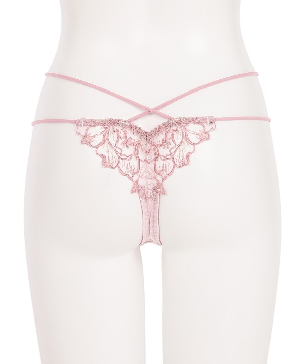 フローラルソルベ Tバック：ピンク