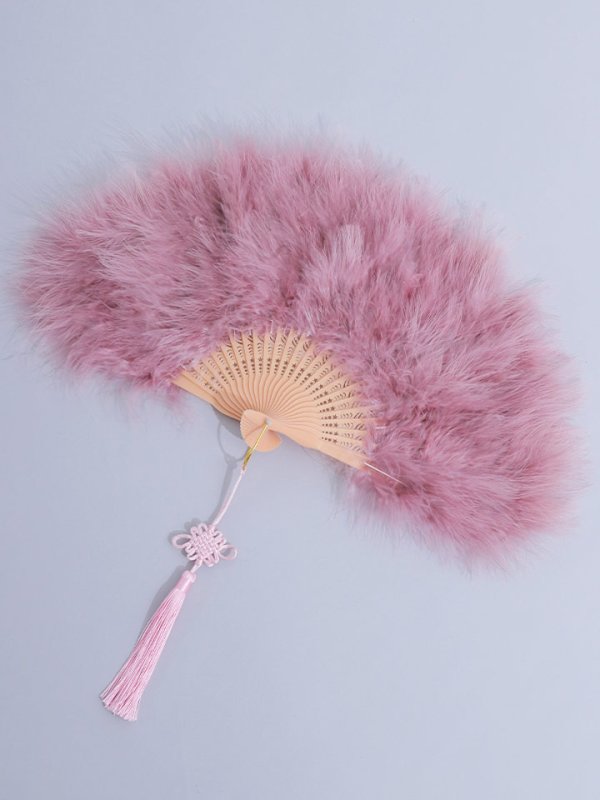 画像6: 【即日発送】【ハロウィン小物】ファー扇子【sugarnine】【Fサイズ/2カラー】[OF01]