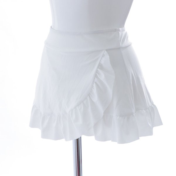 画像20: 【即日発送】【ビキニ】【水着小物：スカート】【単品】裾フリルラップスカート [YMT]