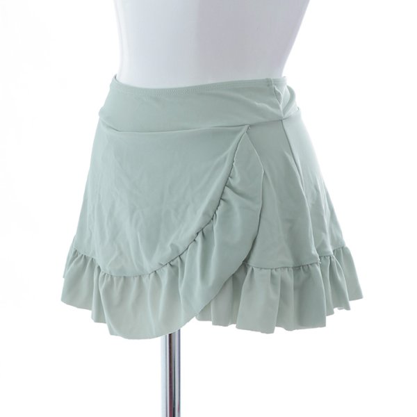 画像11: 【即日発送】【ビキニ】【水着小物：スカート】【単品】裾フリルラップスカート [YMT]