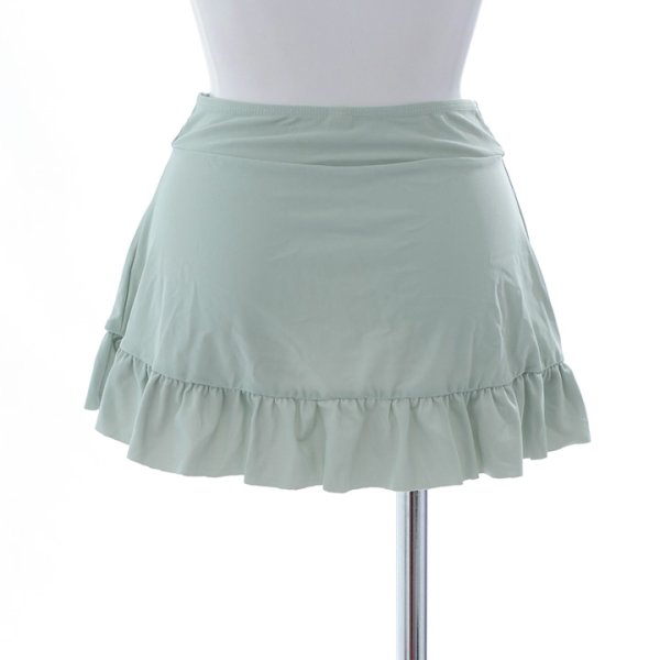 画像12: 【即日発送】【ビキニ】【水着小物：スカート】【単品】裾フリルラップスカート [YMT]