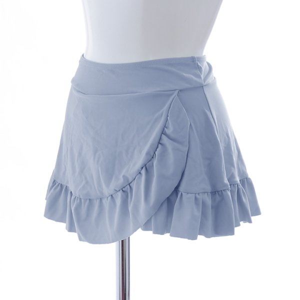 画像14: 【即日発送】【ビキニ】【水着小物：スカート】【単品】裾フリルラップスカート [YMT]