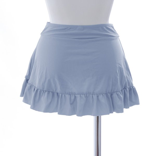 画像15: 【即日発送】【ビキニ】【水着小物：スカート】【単品】裾フリルラップスカート [YMT]