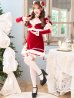 画像8: 【即日発送】ベロアルージュチャイナサンタ《クリスマスコスプレ6点セット》【Malymoon/マリームーン】【フリーサイズ/1カラー】[OF03] (8)