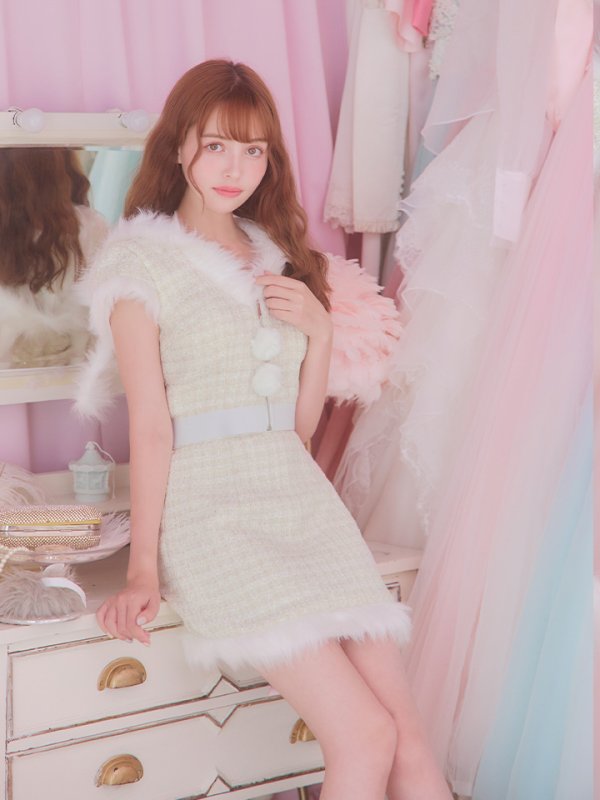 画像11: 【即日発送！】【サンタコス5点セット】【XS-XLサイズ/2カラー】ツイードチェックバニーサンタコスプレ[OF04]