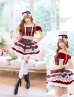 画像8: 【クリスマスコスプレ10点セット】【Malymoon/マリームーン】ロイヤルツイードケープサンタ【2サイズ/1カラー】【予約/12月上旬発送予定】[HC03] (8)