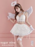 【即日発送】2ピース/レースセクシーエンジェル/天使コスプレ【sugar nineハロウィン7点セット】【S-Mサイズ/2カラー】[YMT-H]