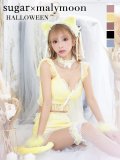 門りょうちゃん着用【マリームーンコラボ】 セクシーレースキャット【ハロウィンコスプレ6点セット】【XS-L/7カラー】[YMT]