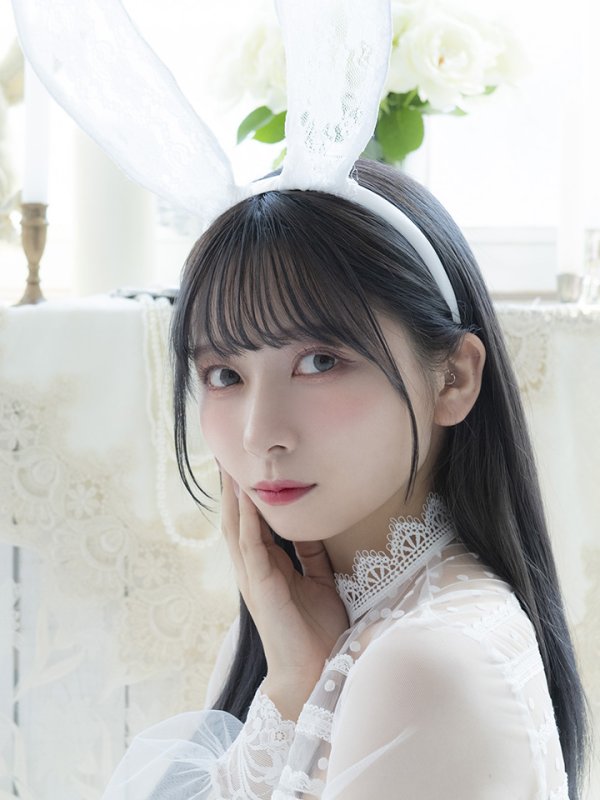 画像8: 【SALE!!】【即日発送】バニーワンピースコスプレ/レースワンピース【sugar nineハロウィン3点セット】【S-Lサイズ/1カラー】[OF01]