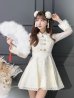 画像5: 【即日発送】Aライン/フレアスカートチャイナコスプレ【sugar nineハロウィン3点セット】【S-XLサイズ/2カラー】[YMT]
