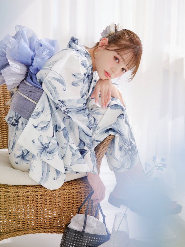 モデル:ちぃぽぽ 身長:158cm 着用サイズ:Fサイズ