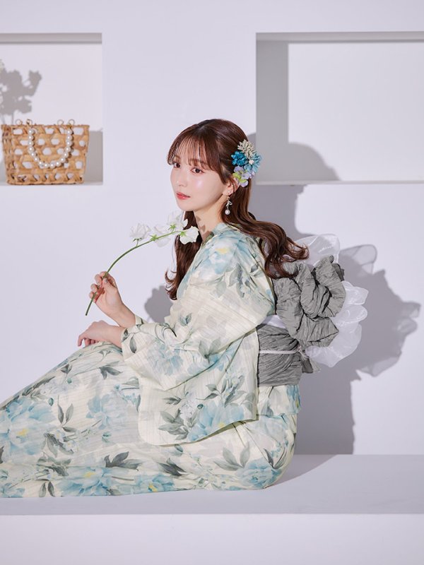 モデル：麻亜里　身長：160cm　着用サイズ：Fサイズ