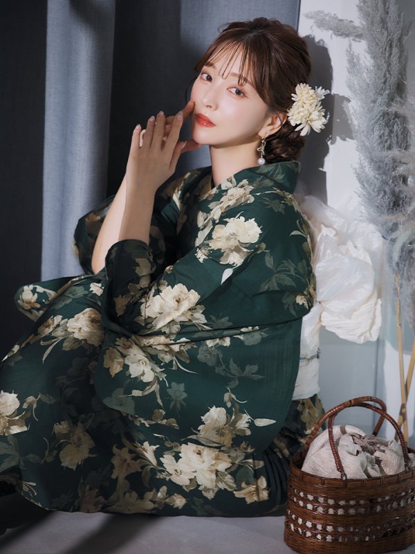 モデル：麻亜里　身長：160cm　着用サイズ：Fサイズ