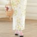 画像6: 【即日発送】【浴衣SALE】SALE!【浴衣】白地に小花柄模様浴衣セット【浴衣３点セット浴衣/帯/下駄】【YMT】 (6)